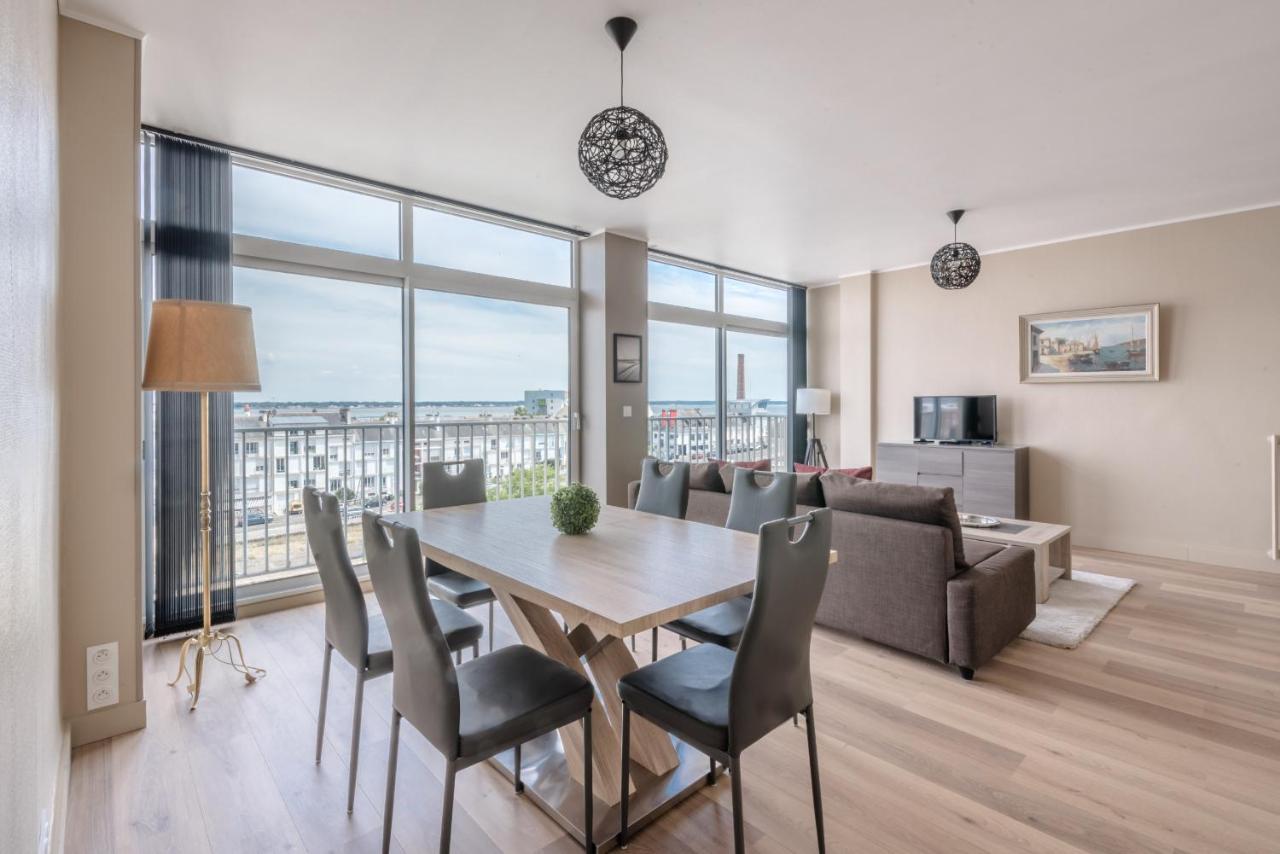 Appartement De 90M Vue Sur Le Port Saint-Nazaire  Eksteriør bilde